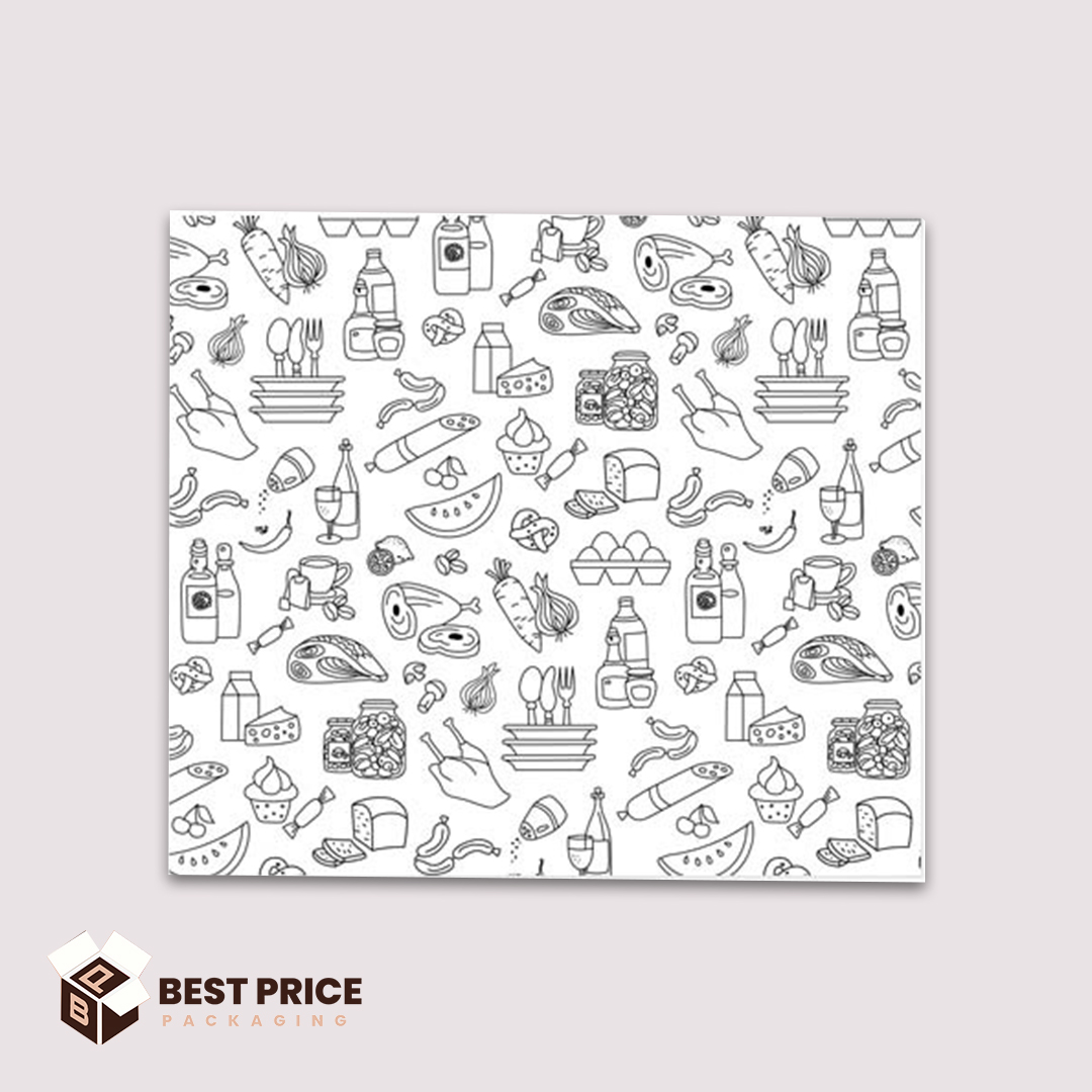 8x6 Custom Food Basket Liners