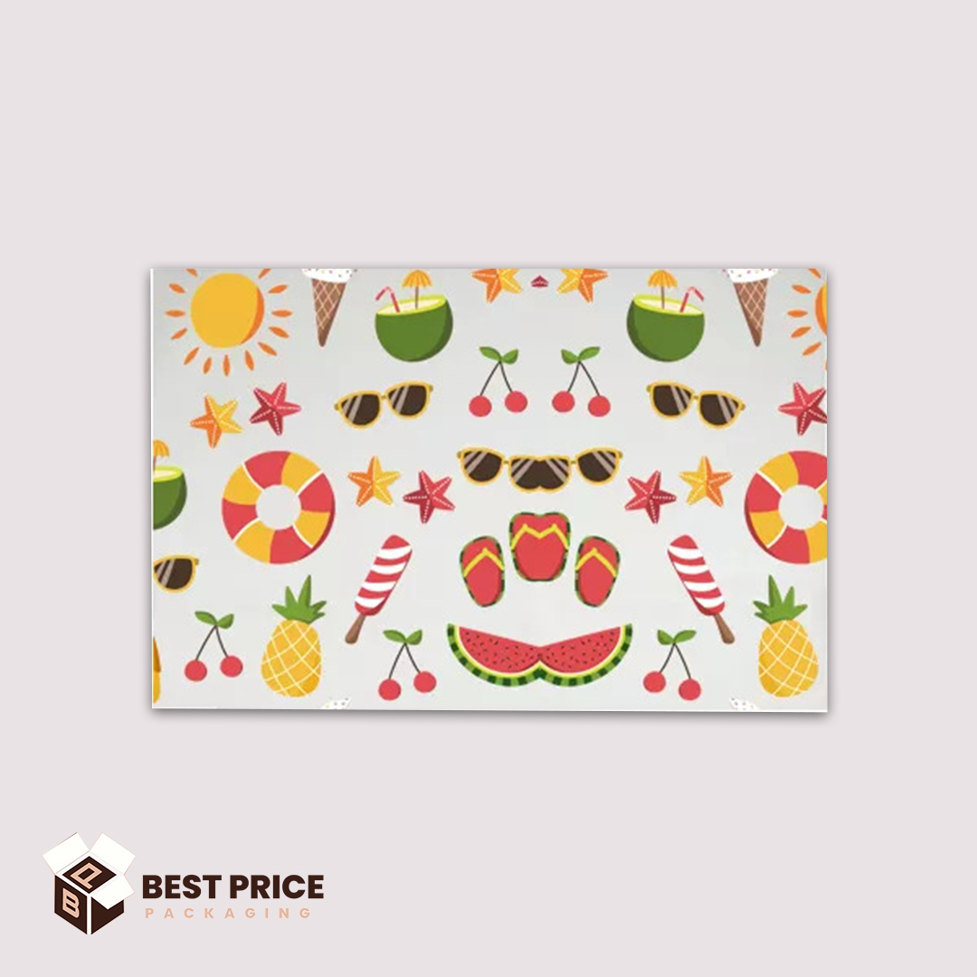 Custom printed 9x6 Pizza Liners