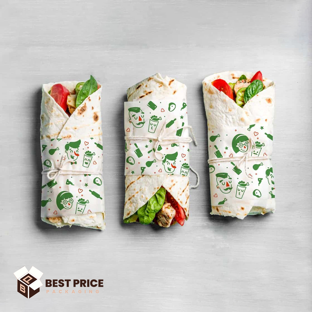 Customize Shawarma Wrapping Paper