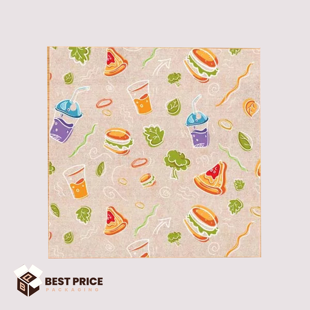 custom 8x8 pizza liner